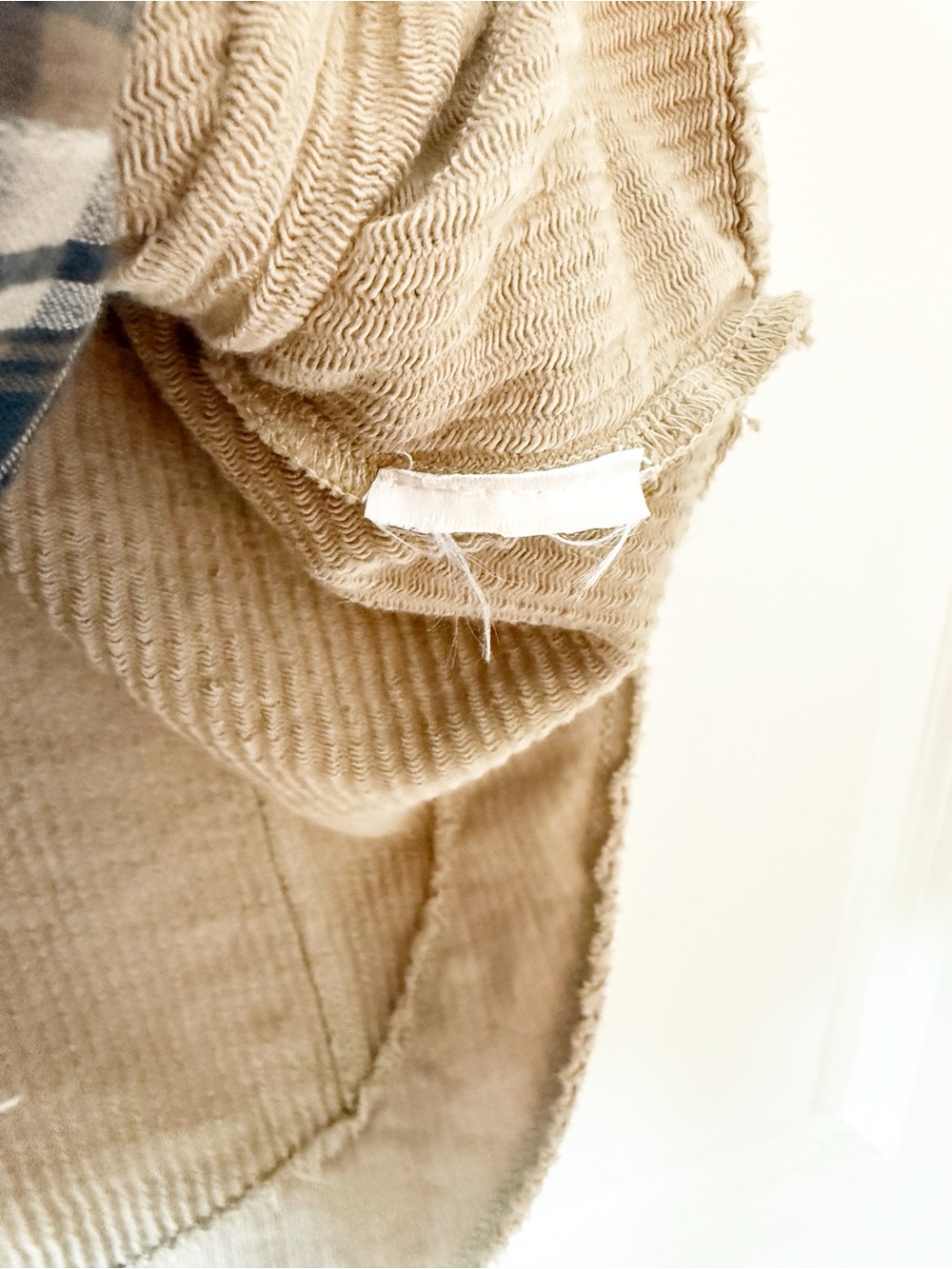 ANTHROPOLOGIE PILCRO Belted Tan Vest 100% Cotton Size Small - Picture 8 of 9